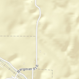 Bergman Arkansas Street Map
