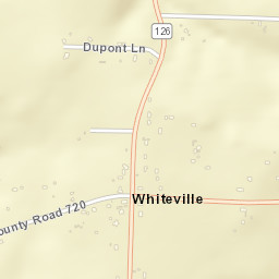 Whiteville Arkansas Street Map