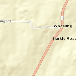 Wheeling Arkansas Street Map