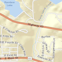 198 U.S. 62, Hardy, AR 72542, America Street Map