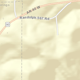 18608 Maple, Ravenden Springs, AR 72460 Street Map