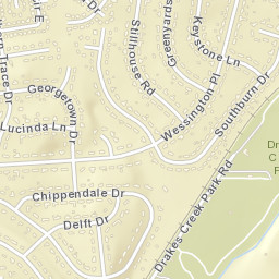 Rosewood Tennessee Street Map