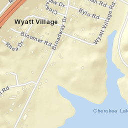 Wyatt Village Tennessee Street Map