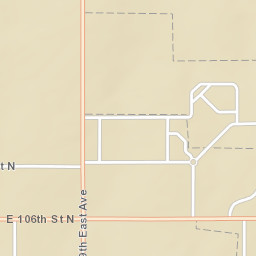 10679-10807 N 129th E Ave Owasso Street Map