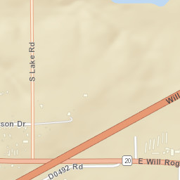 20001-20029 North Lake Road, Claremore Street Map