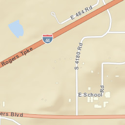 20421-20537 S 4180 Rd Claremore Street Map