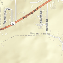 3217 Highway 62, Mountain Home, AR Street Map