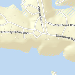 Diamond Bay Arkansas Street Map