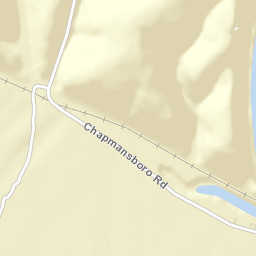 Chapmansboro Tennessee Street Map