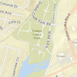 Oakvale Tennessee Street Map