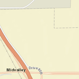 Midvalley California Street Map
