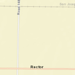 Rector California Street Map