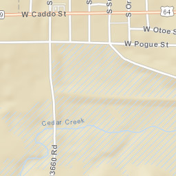 South 36600 Road, Cleveland, OK 74020 Street Map