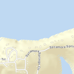 Sycamore Spring Arkansas Street Map