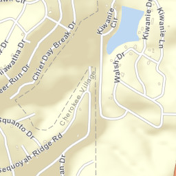 Cherokee Village Arkansas Street Map