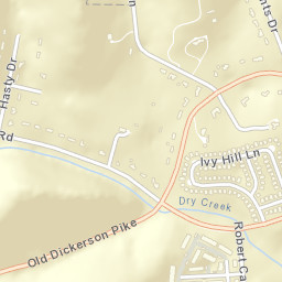 198 Dry Creek Road Goodlettsville TN Street Map
