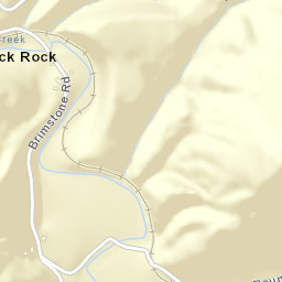 Slick Rock Tennessee Street Map