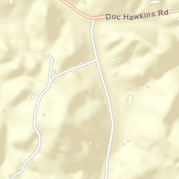 Locust Springs Tennessee Street Map