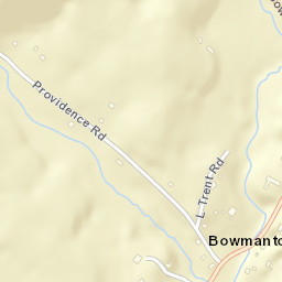 Bowmantown Tennessee Street Map