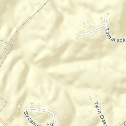 Tamarack Tennessee Street Map