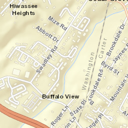 South Gate Village Tennessee Street Map