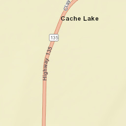 Cache Lake Arkansas Street Map