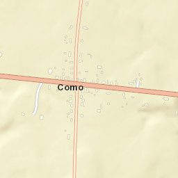 Como Tennessee Street Map