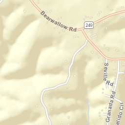 1901-1963 Bearwallow Road, Ashland City Street Map