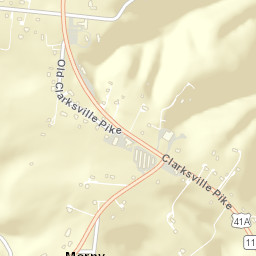 Greenville Tennessee Street Map