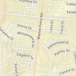 210-212 Connie Drive Hendersonville Street Map