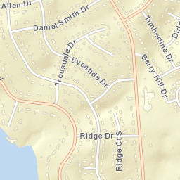 Sarah Berry Annex Tennessee Street Map