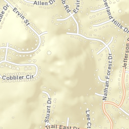 Point O'View Tennessee Street Map
