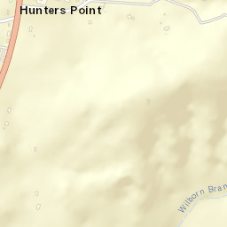 Hunters Point Tennessee Street Map