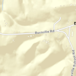 Burrville Tennessee Street Map