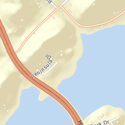 Crosby Tennessee Street Map