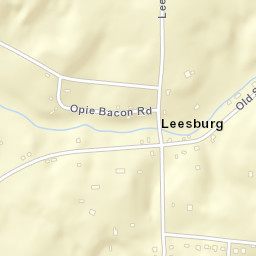 Leesburg Tennessee Street Map