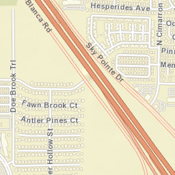 Oso Blanca Road, Las Vegas, NV 89149, USA Street Map