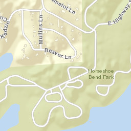 Oak Grove Arkansas Street Map