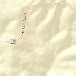 9303-9637 Arkansas 223, Cleveland, AR Street Map