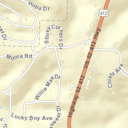 60-98 Valley Heart Drive, Highland, AR Street Map