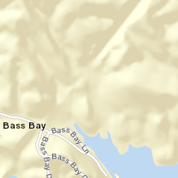 Bass Bay Tennessee Street Map