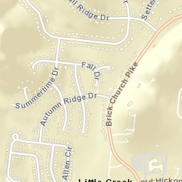 5204-5208 Ryan Allen Circle Whites Creek Street Map