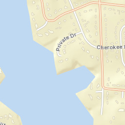 Indian Forest Tennessee Street Map