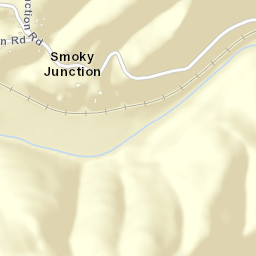Smoky Junction Tennessee Street Map