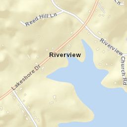 Riverview Tennessee Street Map
