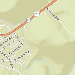 Braemar Tennessee Street Map