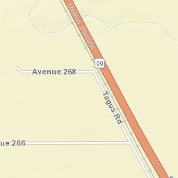 Tagus California Street Map