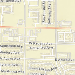395 W Centennial Pkwy, North Las Vegas, NV Street Map