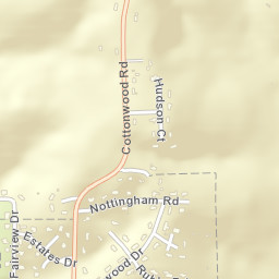 2007 Cottonwood Road, Harrison, AR Street Map