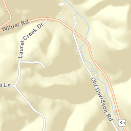 Davidson Tennessee Street Map